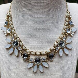 Vintage Necklace with Rhinestones